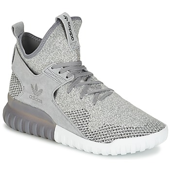 Schuhe Herren Sneaker High adidas Originals TUBULAR X PK Grau