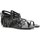 Schuhe Damen Sandalen / Sandaletten Saint Laurent 416400 B3400 1000 Schwarz