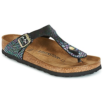 Schuhe Damen Zehensandalen BIRKENSTOCK GIZEH Schwarz