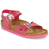 Schuhe Kinder Sandalen / Sandaletten Birkenstock RIO Rosa