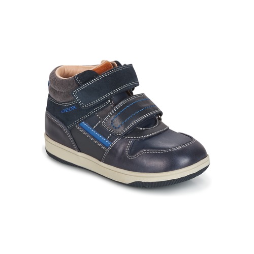 Schuhe Jungen Sneaker High Geox B NEW FLICK B. A Marine / Blau