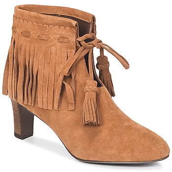 Schuhe Damen Low Boots See by Chloé FLARIL Cognac
