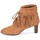 Schuhe Damen Low Boots See by Chloé FLARIL Cognac