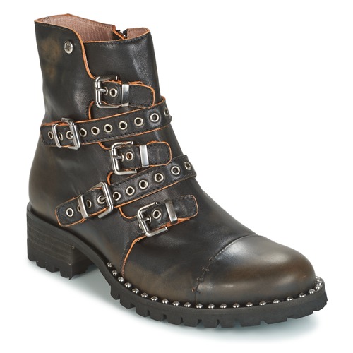 Schuhe Damen Boots Dkode UMBRIA-BLACK-001 Schwarz