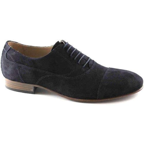 Schuhe Herren Richelieu NeroGiardini NGU-E17-4870-200 Blau