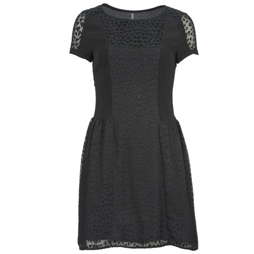 Kleidung Damen Kurze Kleider Naf Naf KEUR Schwarz