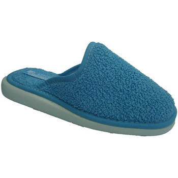 Schuhe Damen Hausschuhe Andinas   Geschlossene Zehe Pantoffel Handtuch H Blau
