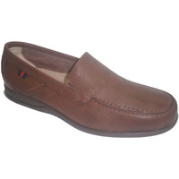 Schuhe Herren Slipper Made In Spain 1940   Gummi Schuhsohle Sommer Clayan Leder Braun
