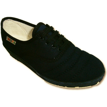 Schuhe Damen Hausschuhe Made In Spain 1940 Wedge Schnürsenkel zu gehen Soca marineb Blau
