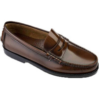Schuhe Herren Slipper Edward's Castellanos große Größen  Leder Braun