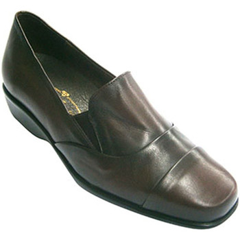 Schuhe Damen Slipper Pomares Vazquez Frau Schuhe mit hohen Schaufel mit Gummi Bordeaux