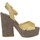 Schuhe Damen Sandalen / Sandaletten Silvana 730/t90 Sandelholz Frau Gold Gold