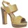 Schuhe Damen Sandalen / Sandaletten Silvana 769 Sandelholz Frau Gold Gold