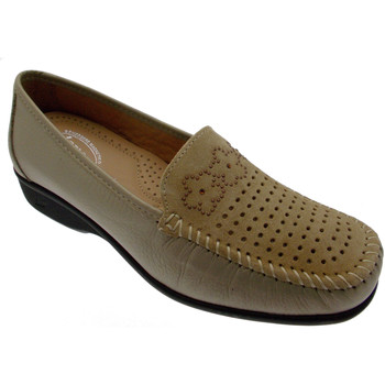 Schuhe Damen Slipper Calzaturificio Loren LOK3971du Grau