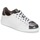 Schuhe Damen Sneaker Low Victoria DEPORTIVO PIEL/GRABADO Weiss / Grau