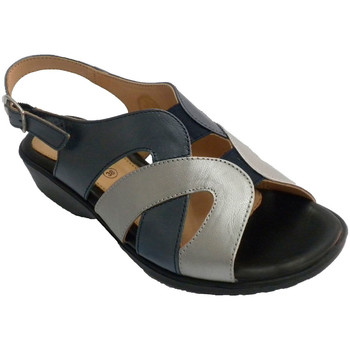 Schuhe Damen Sandalen / Sandaletten Doctor Cutillas Frau Sandale-Tone und sehr komfortabel M Blau