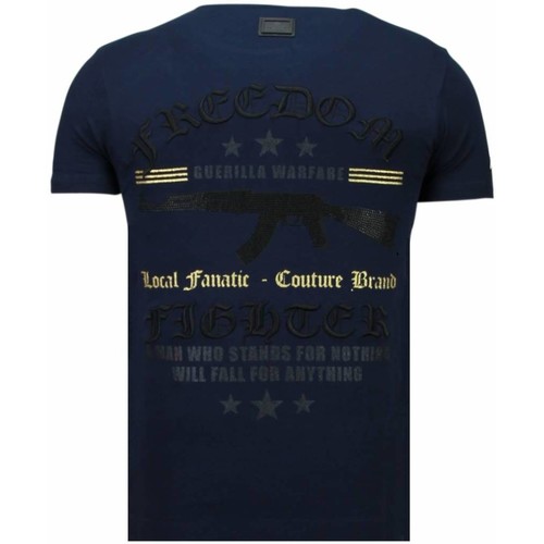 Local Fanatic Freedom Fighter Strass Schwarz