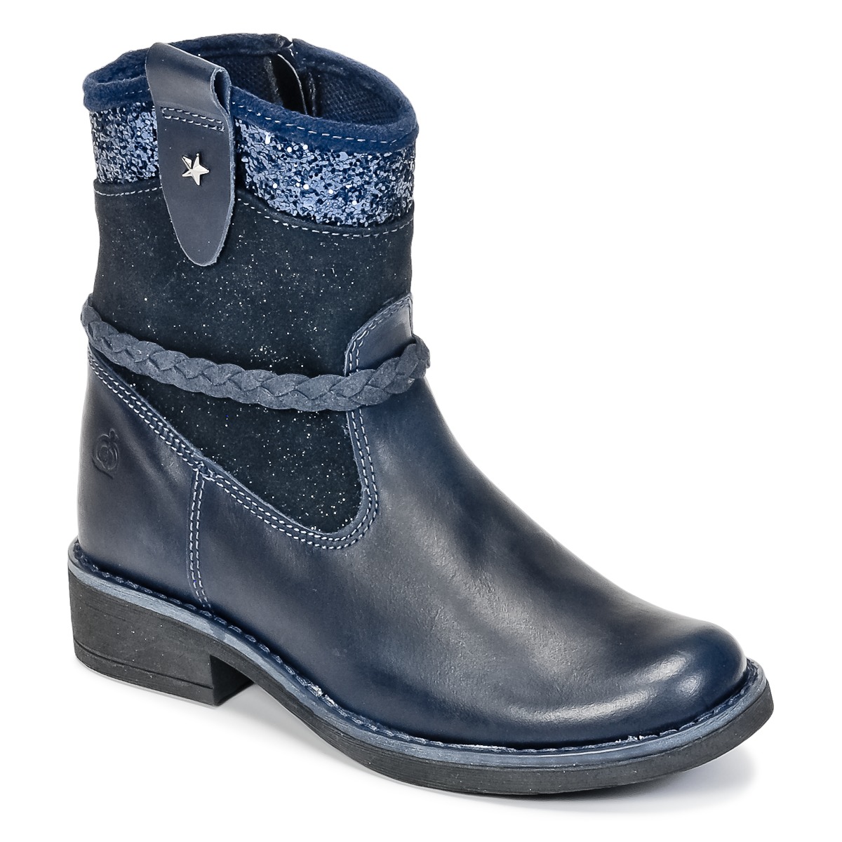 Schuhe Mädchen Boots Citrouille et Compagnie HAYO Blau