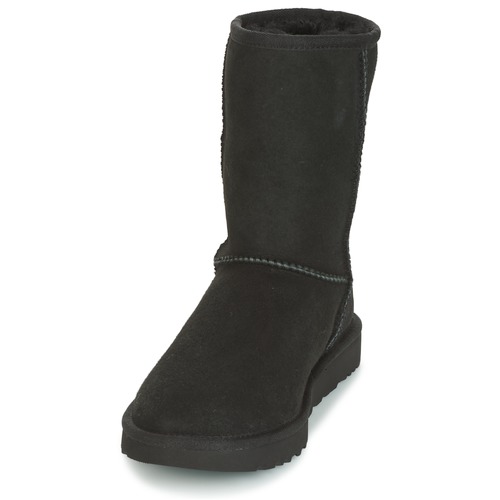 UGG CLASSIC SHORT II Schwarz