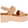 Schuhe Damen Sandalen / Sandaletten Emporio Di Parma 830 Sandelholz Frau Leder Braun