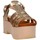 Schuhe Damen Sandalen / Sandaletten Emporio Di Parma 836 Sandelholz Frau Gold Gold