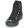 Schuhe Damen Sneaker High Converse CHUCK TAYLOR ALL STAR MONO PLUSH SUEDE HI BLACK/BLACK/BLACK Schwarz