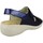 Schuhe Damen Sandalen / Sandaletten Comfort Class PLANTILLA EXTRAIBLE Blau
