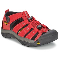 Schuhe Kinder Sportliche Sandalen Keen KIDS NEWPORT H2 Rot / Grau