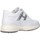 Schuhe Mädchen Sneaker Low Hogan HXC00N00241GHL0351 Sneaker Kind weiß Weiss