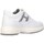 Schuhe Jungen Sneaker Low Hogan HXC00N0O2418GQ351 Sneaker Kind weiß Weiss