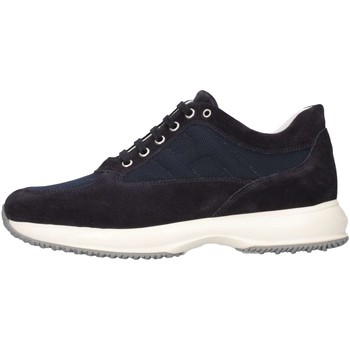 Schuhe Jungen Sneaker Low Hogan HXR00N00E112Y39999 Blau
