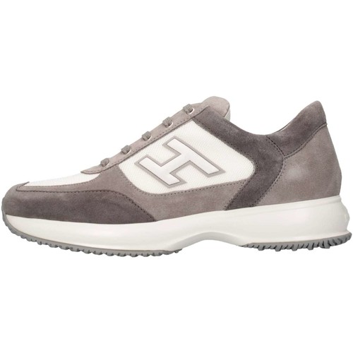 Schuhe Jungen Sneaker Low Hogan HXR00N032428VV8527 Sneaker Kind Grau / Weiß Multicolor