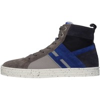 Schuhe Jungen Sneaker Low Hogan HXR1410U770FUW0XTS Sneaker Kind Grau / blau Multicolor