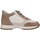 Schuhe Jungen Sneaker Low Hogan HXT0920I4608GM612F Sneaker Kind Beige / Weiß Multicolor