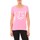 Kleidung Damen T-Shirts LuluCastagnette T-shirt Happy Rose Rosa