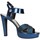 Schuhe Damen Sandalen / Sandaletten Emporio Di Parma 628 Sandelholz Frau blau Blau