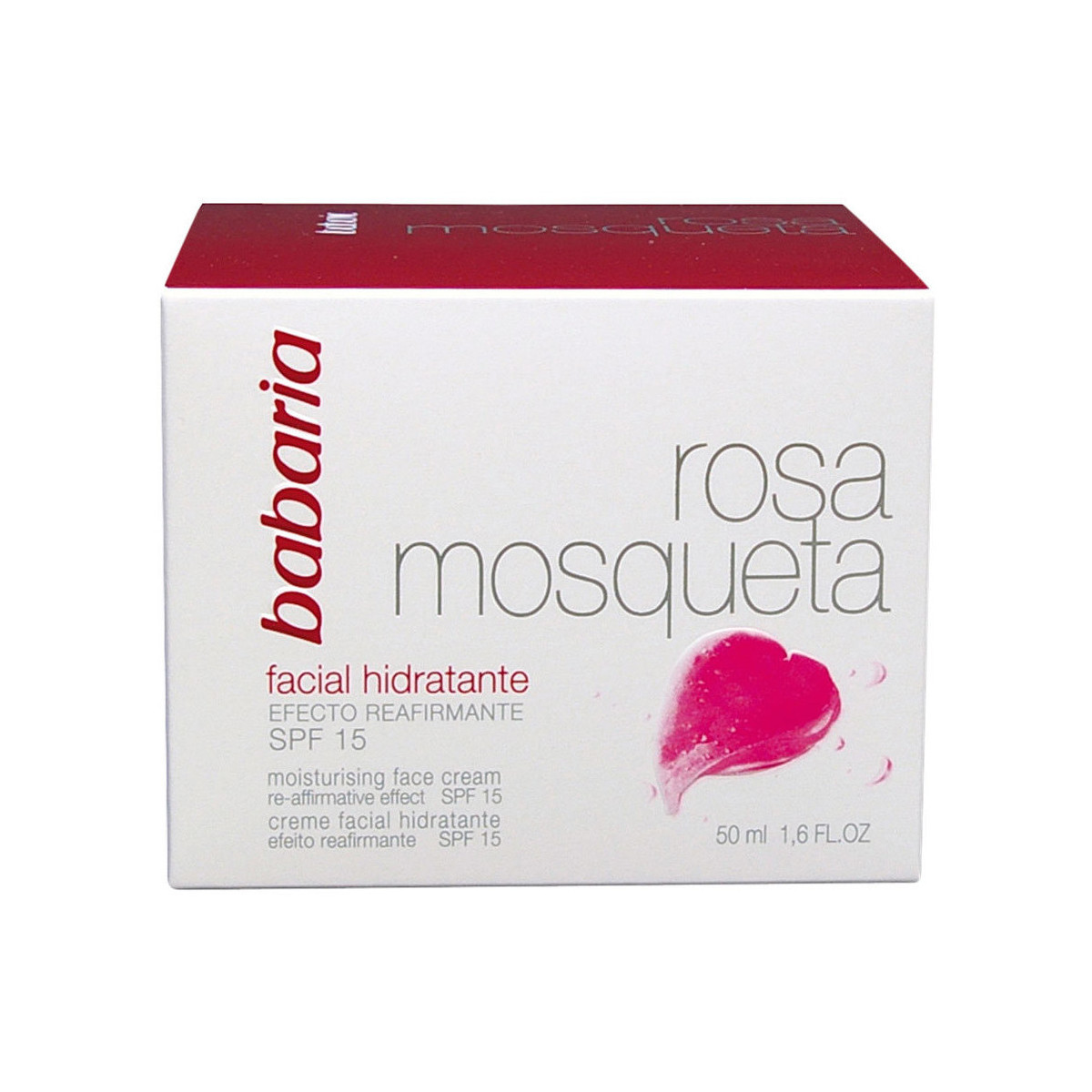 Beauty Damen pflegende Körperlotion Babaria Rosa Mosqueta Hidratante 24h Crema Facial 