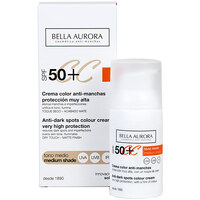 Beauty Damen BB & CC Creme Bella Aurora Cc Cream Anti-manchas Spf50+ tono Medio 