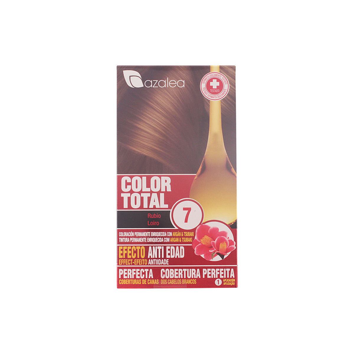 Beauty Damen Haarfärbung Azalea Color Total 7-rubio 