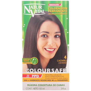 Natur Vital  Accessoires Haare Coloursafe Tinte Permanente 4-castaño