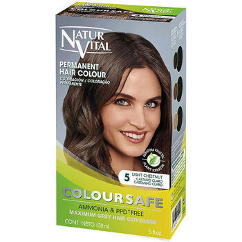 Natur Vital  Haarfärbung Coloursafe Tinte Permanente 5-castaño Claro
