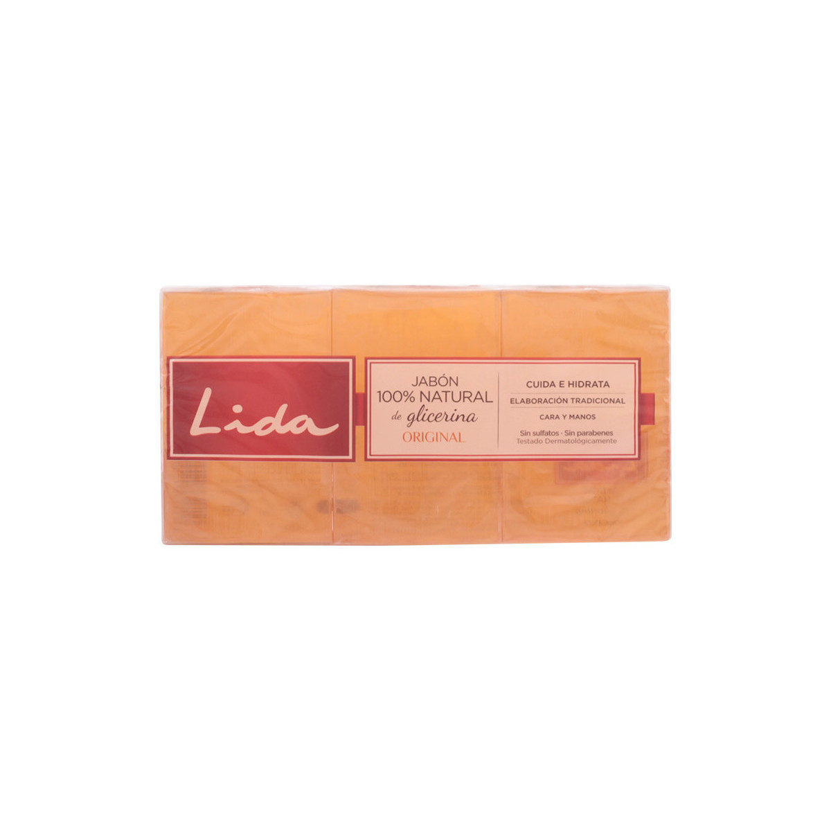 Beauty Badelotion Lida 100 % Natürliche Original-glycerin-seife, 3 X 
