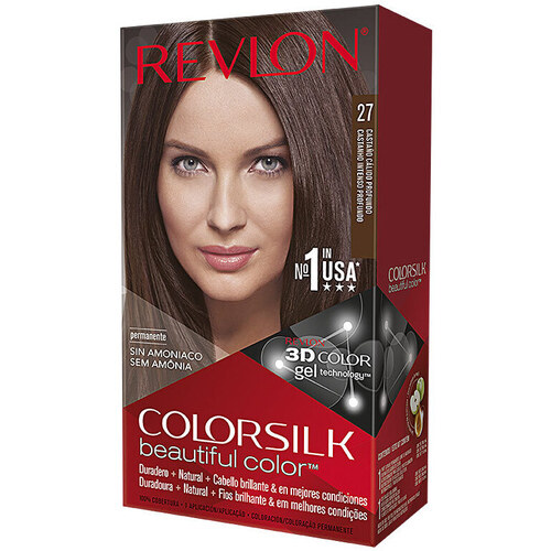 Beauty Damen Haarfärbung Revlon Colorsilk Tinte 27-castaño Calido Profundo 