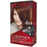 Beauty Damen Accessoires Haare Revlon Colorsilk Tinte 31-castaño Oscuro Cobrizo 