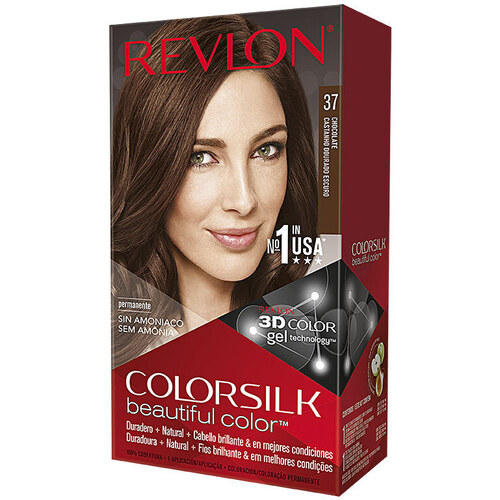 Beauty Damen Haarfärbung Revlon Colorsilk Tinte 37-chocolate 