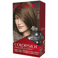 Beauty Damen Accessoires Haare Revlon Colorsilk Tinte 41-castaño Medio 