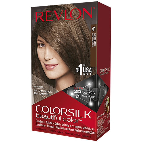 Beauty Damen Haarfärbung Revlon Colorsilk Tinte 41-castaño Medio 