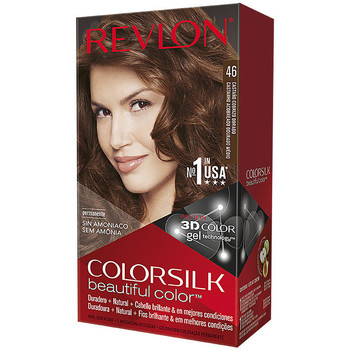 Beauty Damen Haarfärbung Revlon Colorsilk Tinte 46-castaño Cobrizo Dorado 