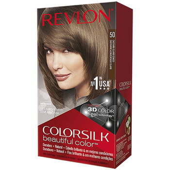 Beauty Damen Haarfärbung Revlon Colorsilk Tinte 50-castaño Claro Cenizo 