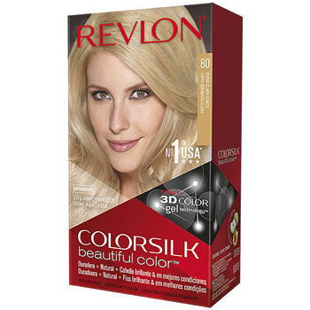 Beauty Damen Haarfärbung Revlon Colorsilk Tinte 80-rubio Claro Cenizo 
